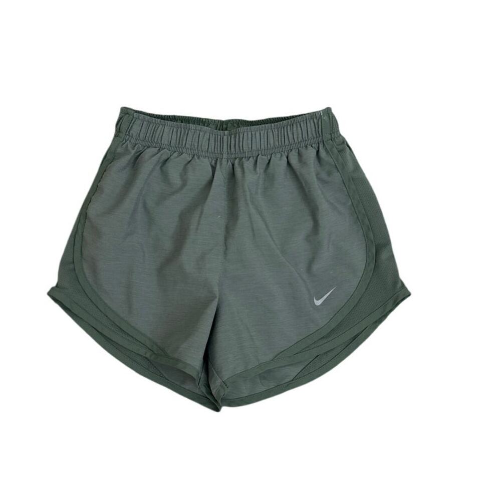 Nike Dri Fit Sage Green Lined Athletic Running Gym Shorts Size Women's XS
